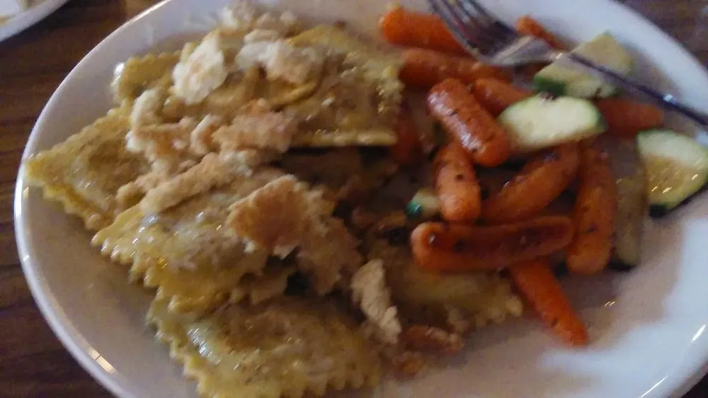 Butternut Squash Ravioli with a Sage Brown Butter Sauce