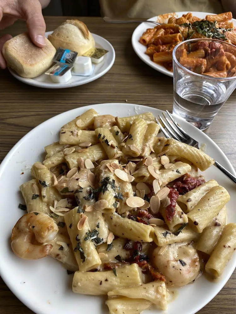 Garlic Shrimp Rigatoni